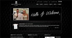 Desktop Screenshot of partycaricatures.co.uk